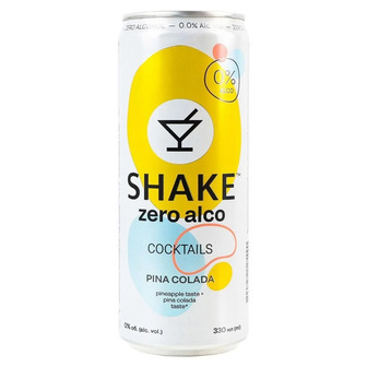 Напій безалкогольний Shake Zero Alco Cocktails Піна Колада сильногазований 0.33 л (4820252125490)