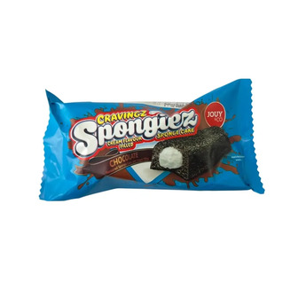 Бісквіт Cravings Spongiez шоколадний з молочно-кремовою начинкою 40 г (8719189419054)