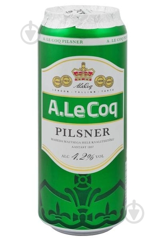 Пиво A Le Coq Pilsner ж/б 0,5 л