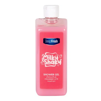Гель для душу Deep Fresh Milky Shaky Strawberry Latte (500мл)