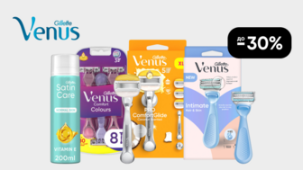  До -30% на жіночі засоби для гоління gillette venus