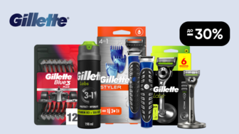 До -30% на чоловічі засоби для гоління Gillette