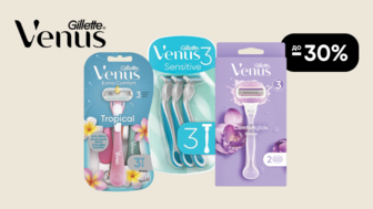 До -30% на обрані жіночі станки для гоління Gillette Venus 