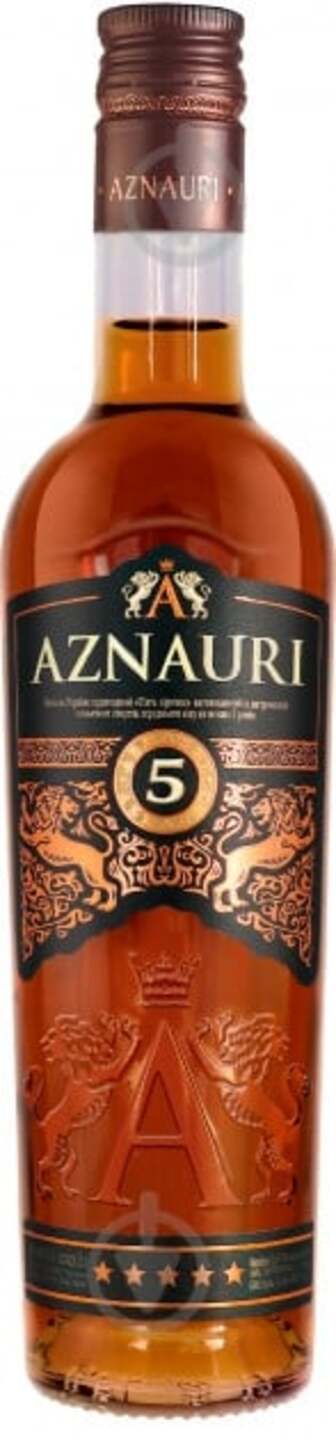 Бренді AZNAURI 5 років витримки 40% 0,25 л