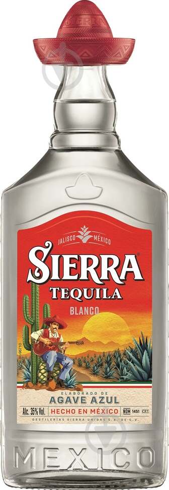 Текіла Sierra Blanco 0,7 л 35%
