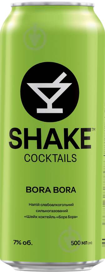 Слабоалкогольний напій Shake Бора Бора 0,5 л