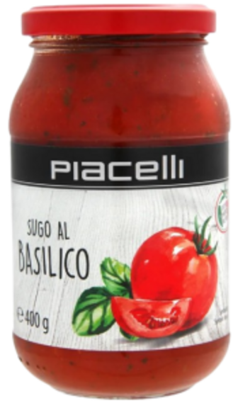 Соус томатний з базиліком Piacelli  400 г