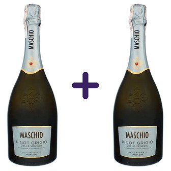 Вино ігристе Maschio Pinot Grigio 0.75 л х 2 шт.