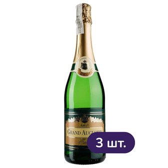 Вино ігристе Grand Augustin Brut white біле брют 2.25 л (3 шт. х 0.75 л)