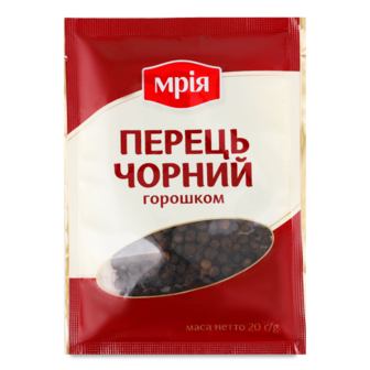 Перець чорний горошком 20г Мрія