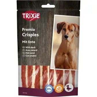 Ласощі для собак Trixie Premio Crispy 100 г - качка