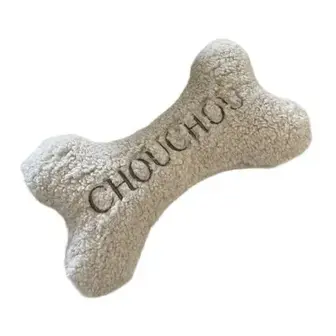 Іграшка для собак CHOUCHOU Кісточка Teddy Collection 21х12х4 см - молочний