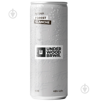 Пиво Underwood Brewery FOREST BLANCHE 0,33 л