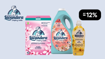 До -12% на засоби для прання Lavandera