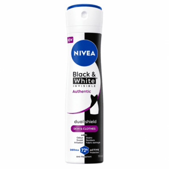 Антиперспірант Nivea Чорне та Біле Невидим. Автентичний, спрей 150мл