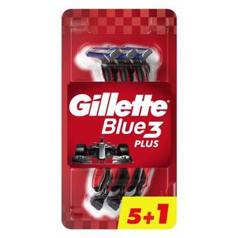 Станок чол. однор. Gillette Red Plus 3 леза 5+1 шт