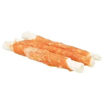 Ласощі для собак Trixie Denta Fun Rolls 17 см 3 шт 140 г - курка