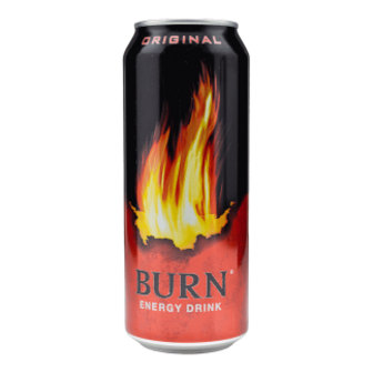Напій Burn Original енергетичний б/алк з/б 0,5л