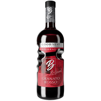 Винний напій Bolgrad Good Year напівсолодкий червоний Granato Rosso 10% 0.75 л