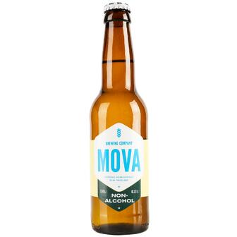 Пиво Non-Alcohol Mova безалкогольне нефільтроване 0,33 л