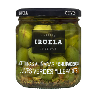 Оливки зелені Fingerlicking - Chupadedos Iruela 370 мл