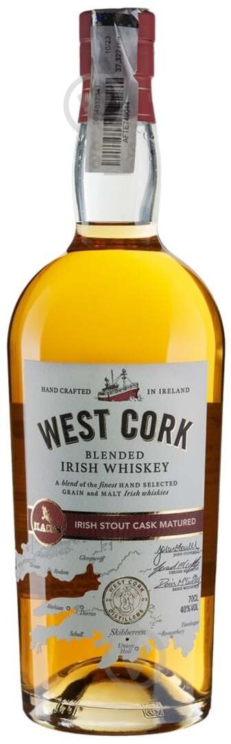 Віскі West Cork Stout Cask 0,7 л