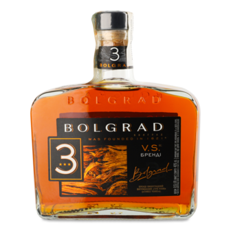 Бренді V.S. 40% 0,5л Bolgrad