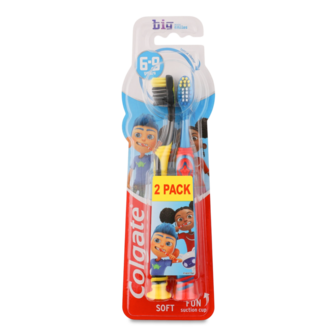 Щітка зубна дитяча Soft 6-9років 2шт Colgate