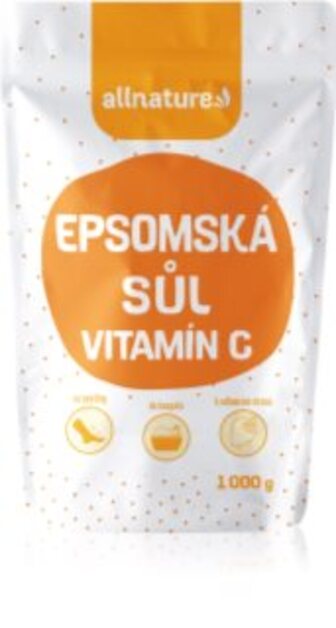 Epsom salt + vitamín C