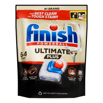 Капсули д/пмм Finish Ultimate Plus 64шт