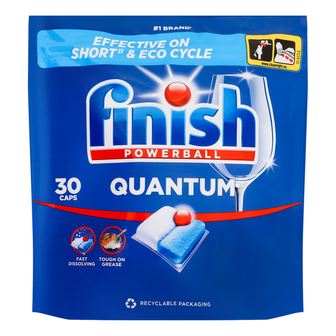 Капсули д/пмм Finish Quantum 30шт