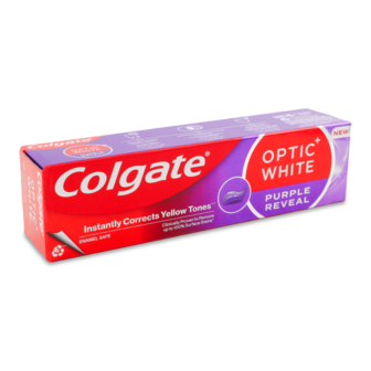 Паста зубна Optic White Фіолетовий ефект відбілювання 75мл Colgate