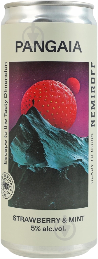 Слабоалкогольний напій Nemiroff Strawberry Mint 0,33 л