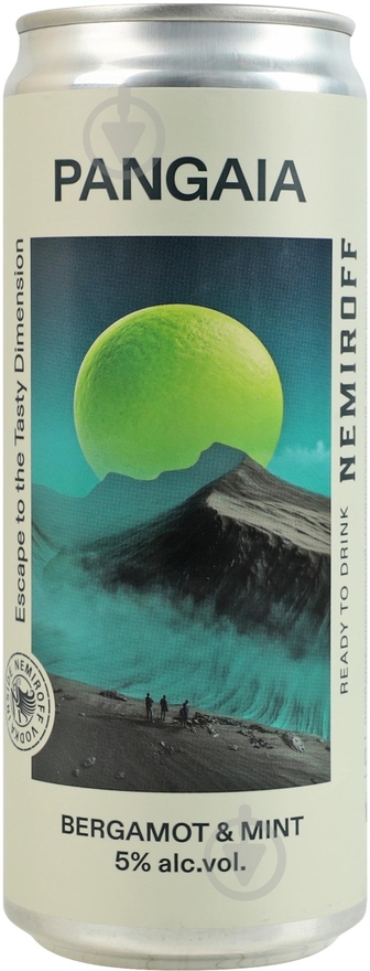 Слабоалкогольний напій Nemiroff Bergamot&Mint 0,33 л