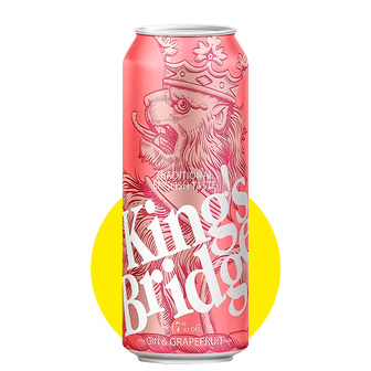 Напій слабоалкогольний "King's Bridge" Грейпфрут 0,45/0,5л 7%