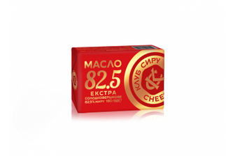 Масло ТМ “Клуб Сиру” 82,5%, 180 г