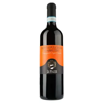 Вино Le Piazze Montepulciano d’Abruzzo DOC червоне сухе 0.75 л (917063)