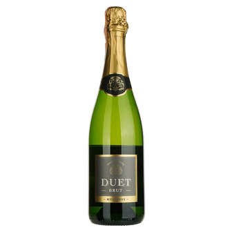 Вино ігристе Duet Brut біле брют 0.75 л