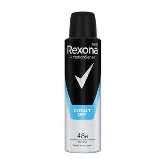 Дезодорант-антиперспірант Rexona Кобальт Чоловічий 150 мл аерозоль 