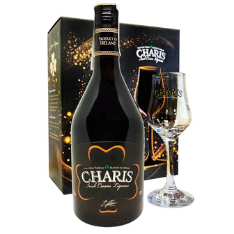 Набір Лікер Charis 0,7л 17% + бокал 135 мл