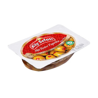 Оливки зелені Koy Sefasi з перцем 200 г (8696591010294)