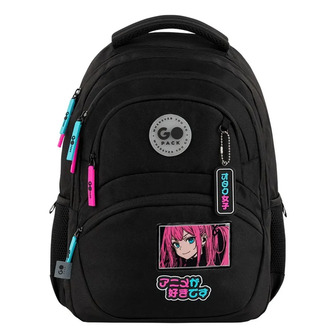 Рюкзак шкільний GoPack Education Anime girl GO26-175M-2 Чорний 40x30x15 см 17 л (4063276269874)