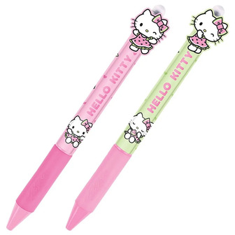 Ручка кулькова Kite Hello Kitty HK26-393 автоматична з фігуркою, 0.5 мм, синій, в асортименті (4063276349231)