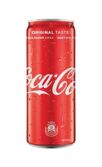 Напій Coca-Cola 0,33л з/б