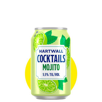 Напій с/а "Hartwall Cocktails Mojito" 0,33л 5,5% ж/б