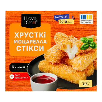 Стікси Моцарела соус жур.ILoveChef 210г