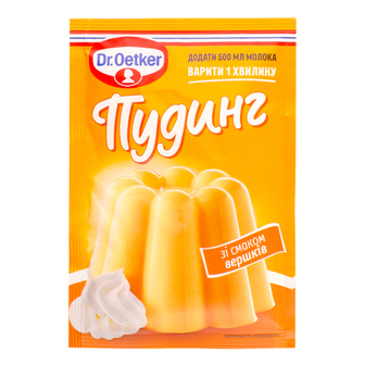 Пудинг вершковий Dr.Oetker 40г