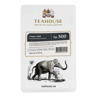 Чай Teahouse ГрафГрей №500 чорн.100г м/у