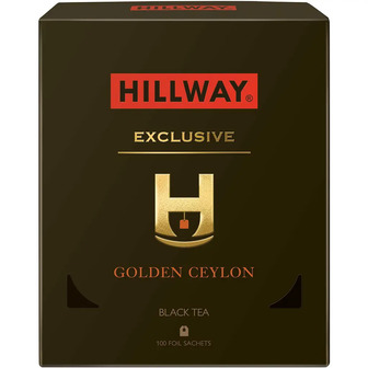 Чай чорний Hillway Exclusive Golden Ceylon, 100 х 2 г (843009)
