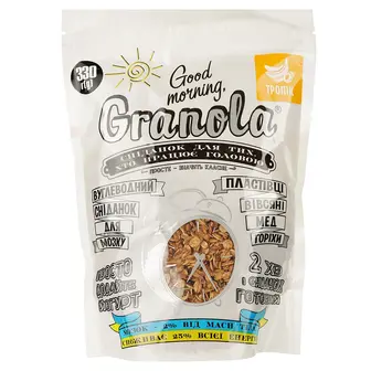 Гранола Good morning Granola Тропік 330 г (733536)